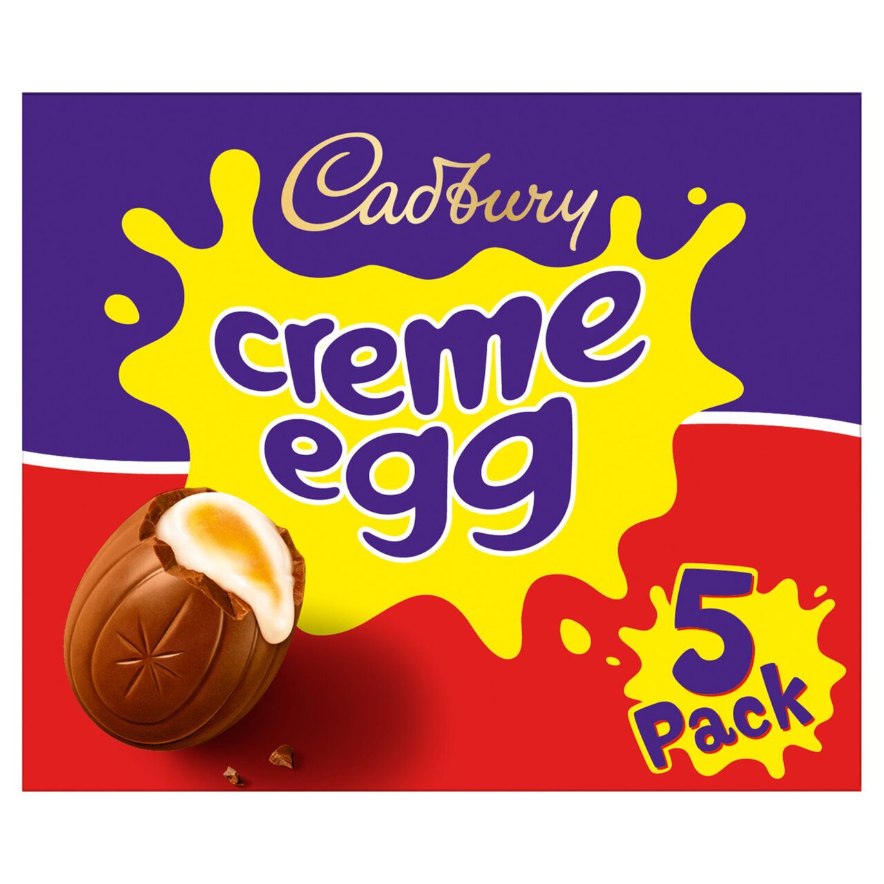 Cadbury 5 Creme Eggs 197g