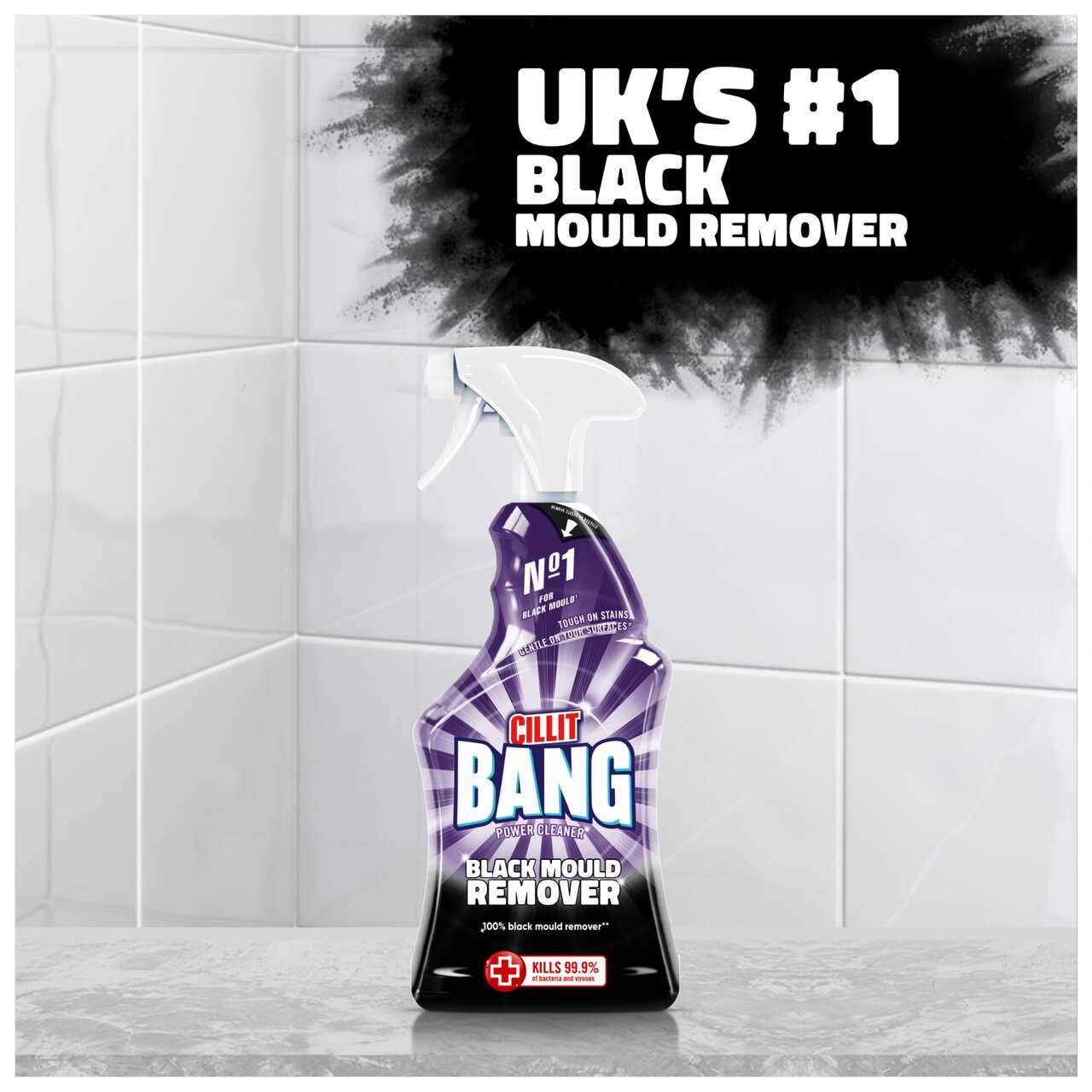 Cillit Bang Black Mould Remover Foam Spray 750ml