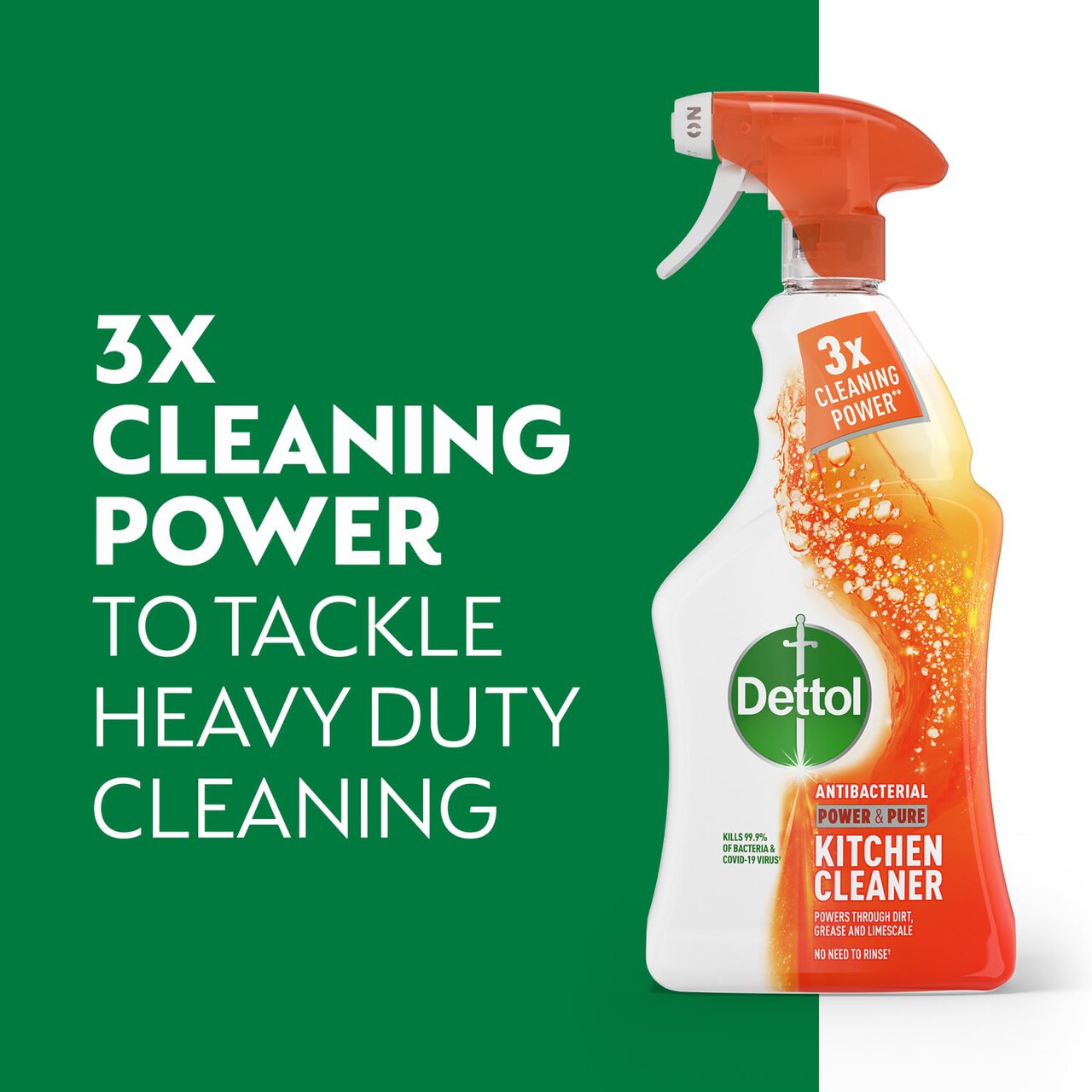 Dettol Antibacterial Disinfectant Kitchen Cleaning Spray 750ml