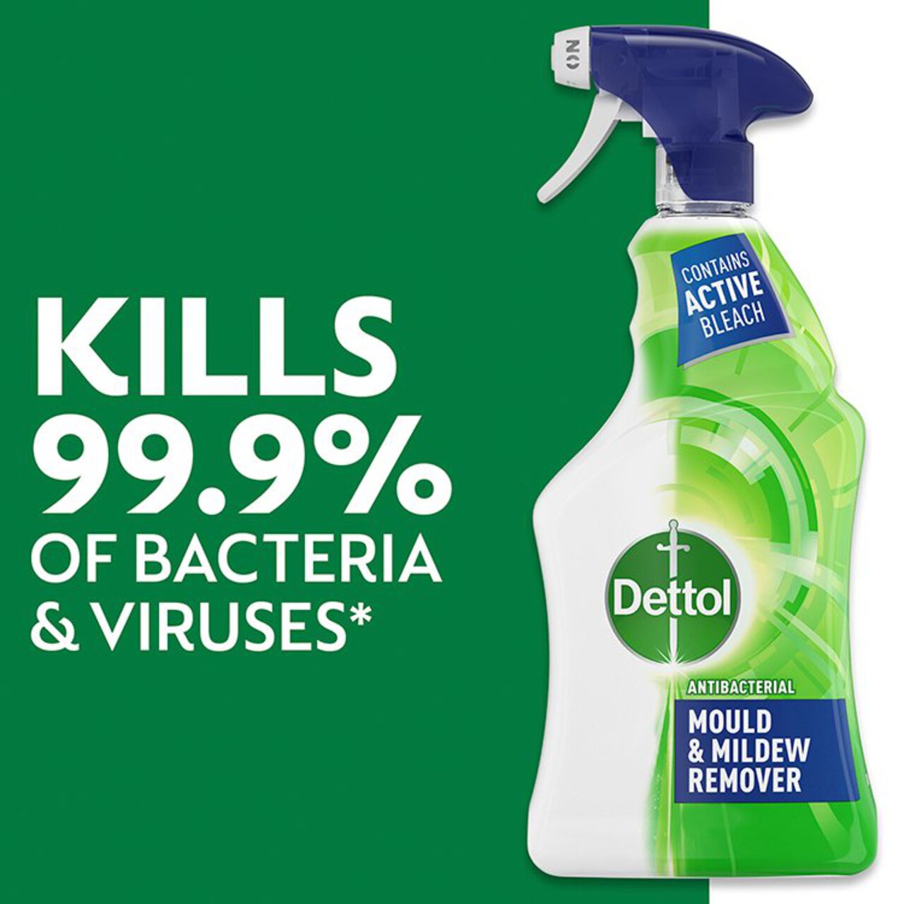 Dettol Antibacterial Disinfectant Mould and Mildew Remover Spray 750ml