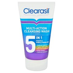 Clearasil 5 in 1 Multi-Action Cleansing Face Wash 150ml