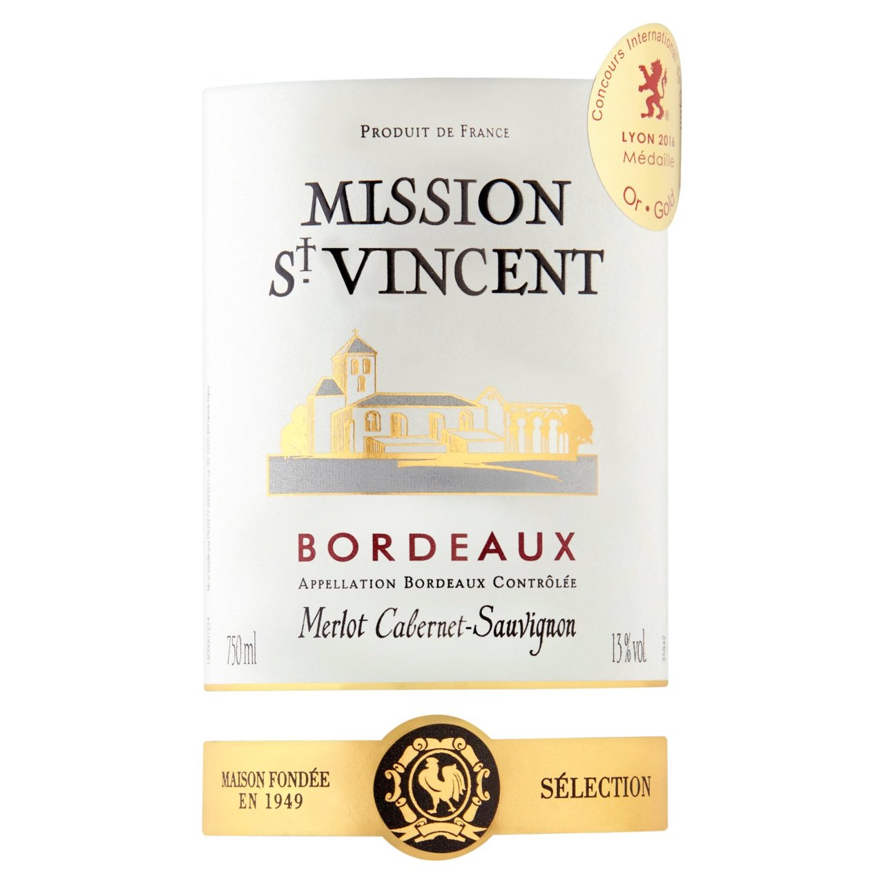 Mission Saint Vincent Bordeaux Rouge 75cl