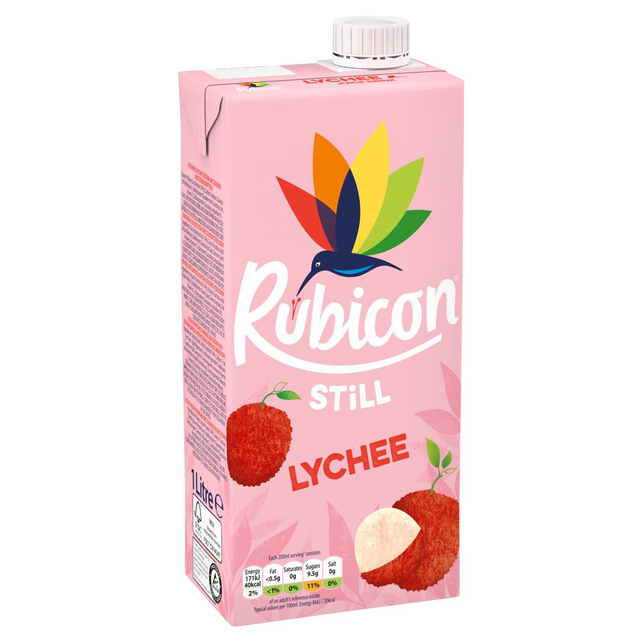Rubicon Still Lychee Juice Drink 1l