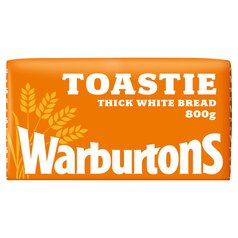 Warburtons Toastie Thick Sliced White Bread 800g