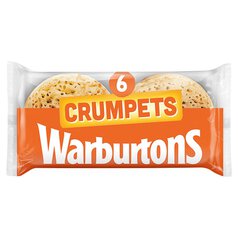 Warburtons Crumpets 6 per pack