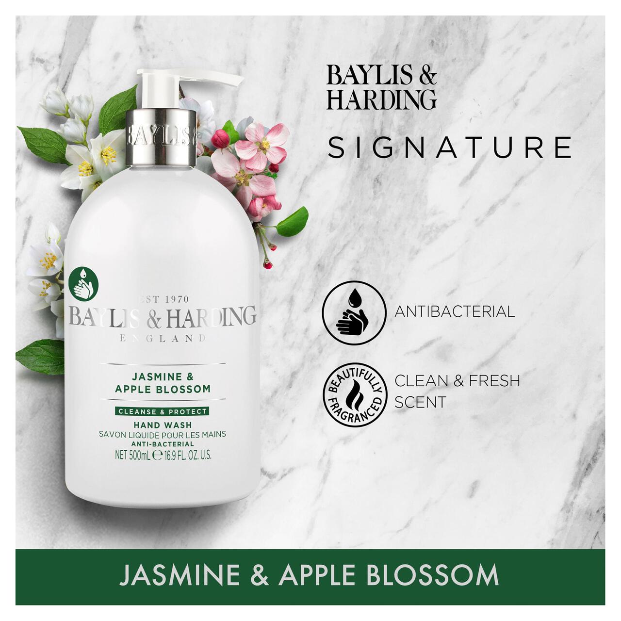 Baylis & Harding Jasmine & Apple Blossom Antibacterial Hand Wash 500ml