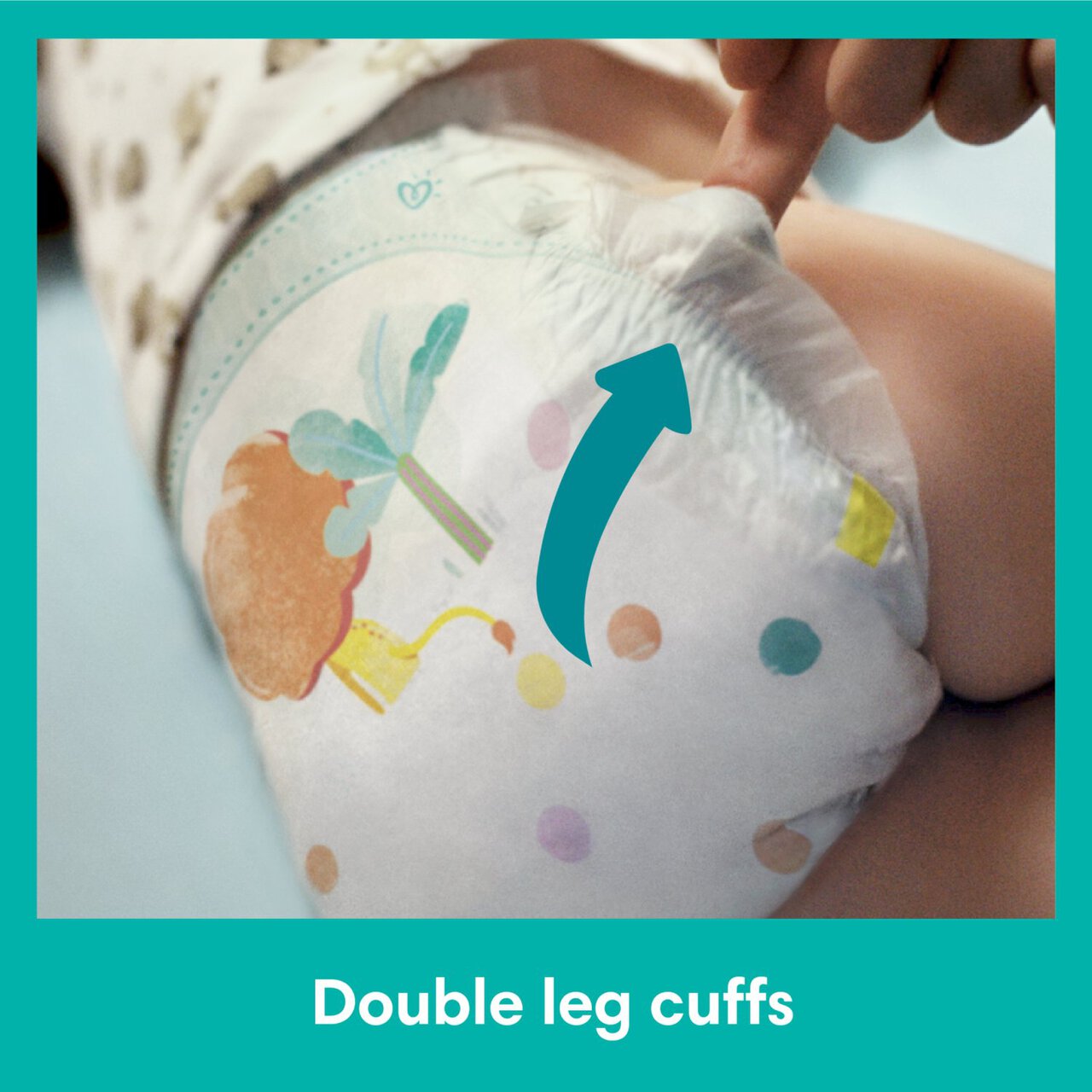 PAMPERS Baby-Dry Couch.culo.night 4 40pc