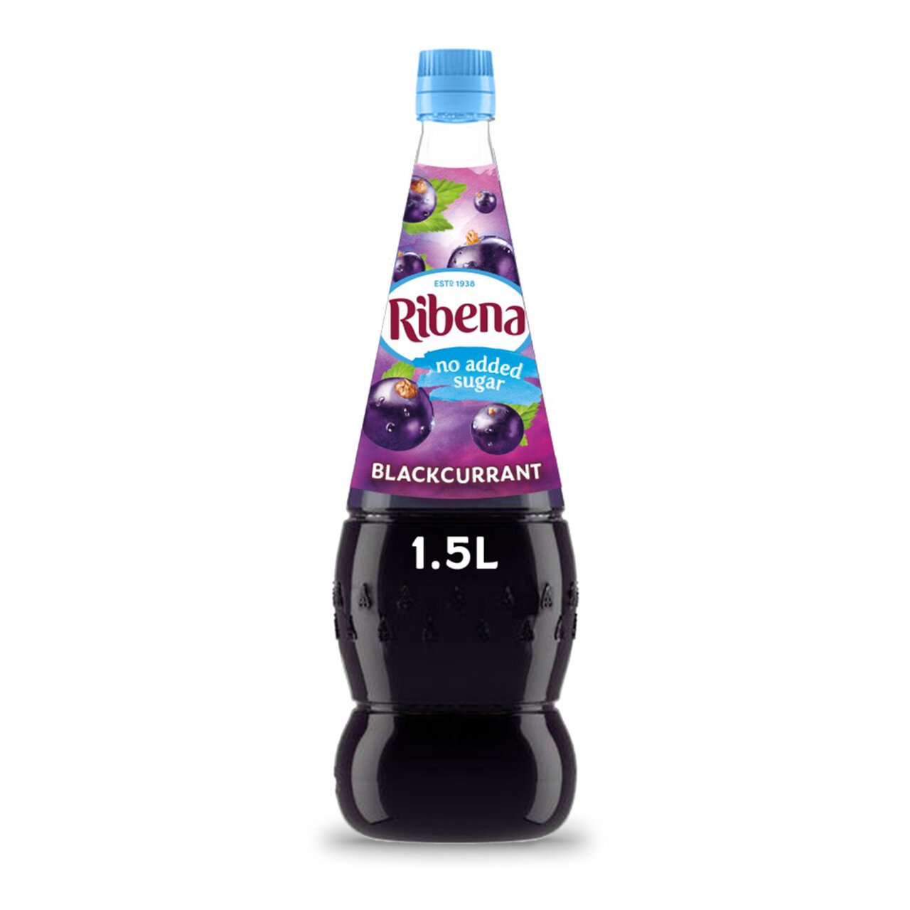 Ribena Light Blackcurrant No Added Sugar Squash 1.5l
