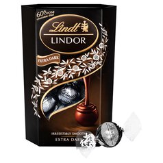 Lindt Lindor Extra Dark Chocolate Truffles 200g