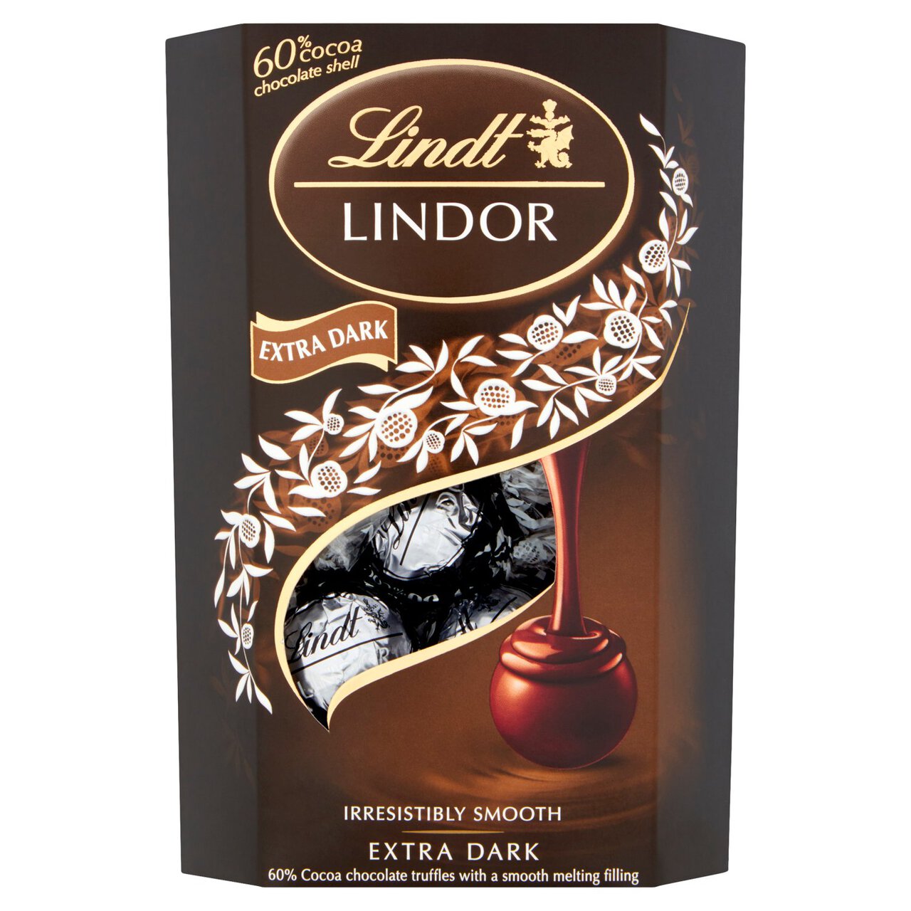 Lindt Lindor Extra Dark Chocolate Truffles 200g