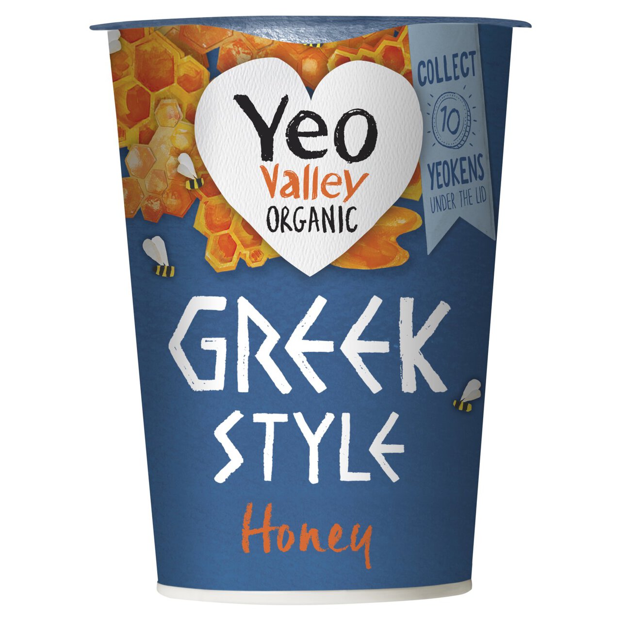 Yeo Valley Organic Greek Style Yoghurt with Honey 450g