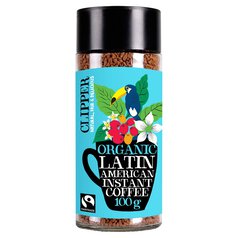 Clipper Latin American Fairtrade Organic Coffee 100g