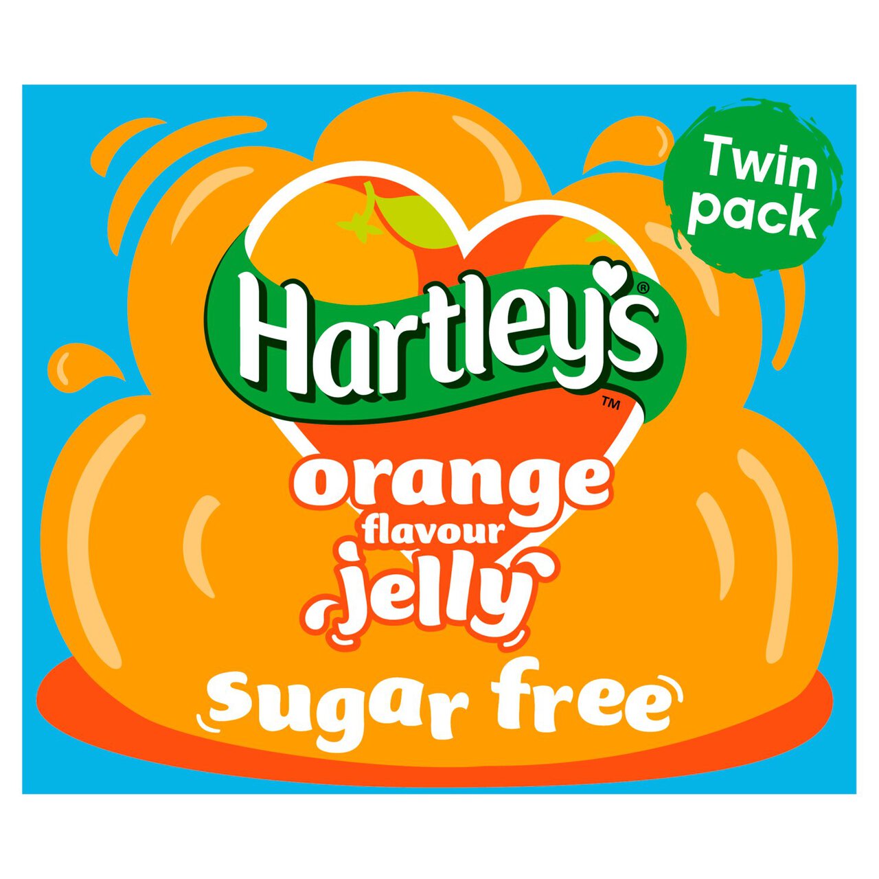 Hartley's Sugar Free Orange Jelly Crystals 23g