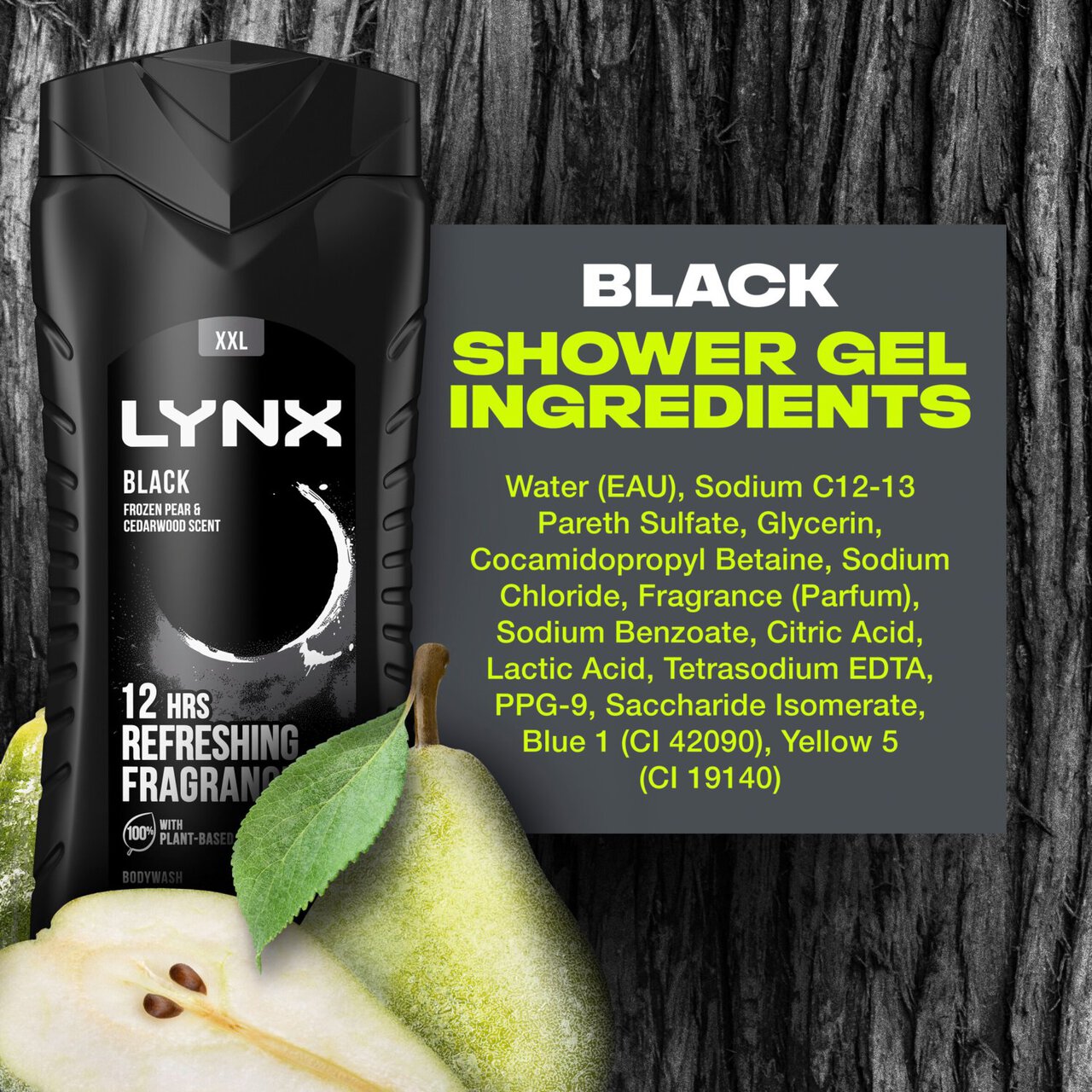 Lynx Black Shower Gel 500ml