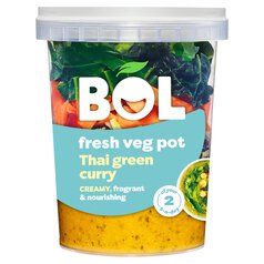 BOL Creamy Thai Green Curry Veg Pot 345g