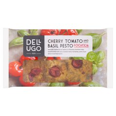 Dell'Ugo Cherry Tomato & Basil Pesto Focaccia 210g