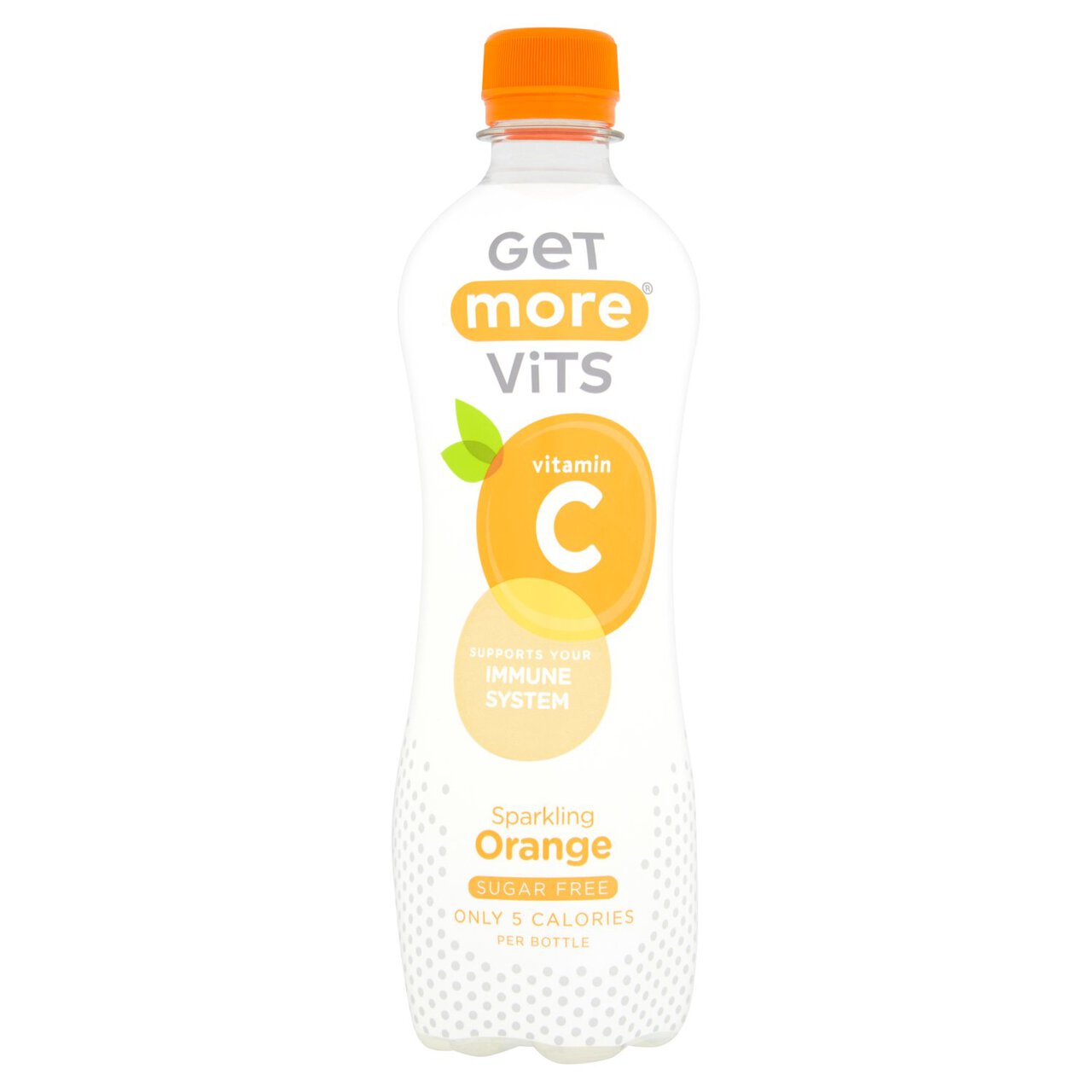 Get More Sparkling Vitamin C Water Orange 500ml