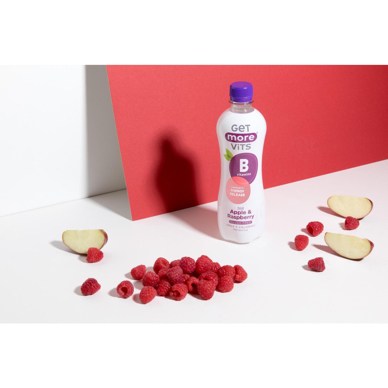 Get More Still B Vitamins Water Apple & Raspberry 500ml