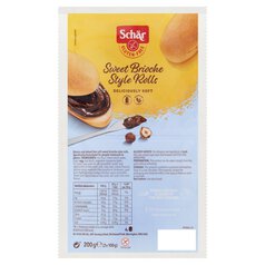 Schar Gluten Free Sweet Brioche Rolls 4 x 50g