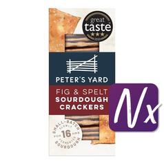 Peter's Yard Fig Sourdough Crackers 100g