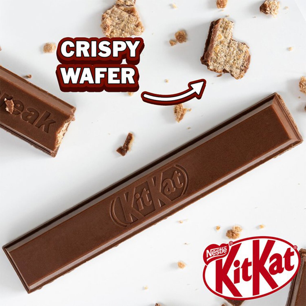 KitKat 2 Finger Milk Chocolate Biscuit Bar 9 x 20.7g