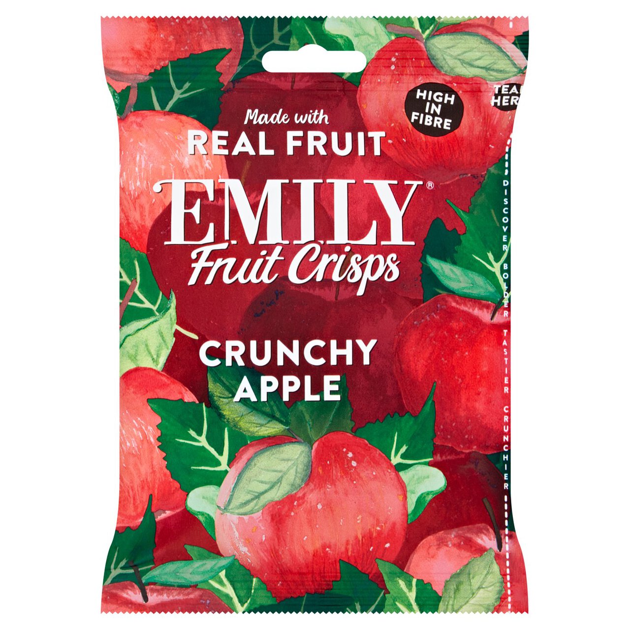 EMILY Fruit Crisps Crunchy Red Apple 30g
