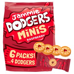 Jammie Dodgers Biscuits Minis 6 x 20g