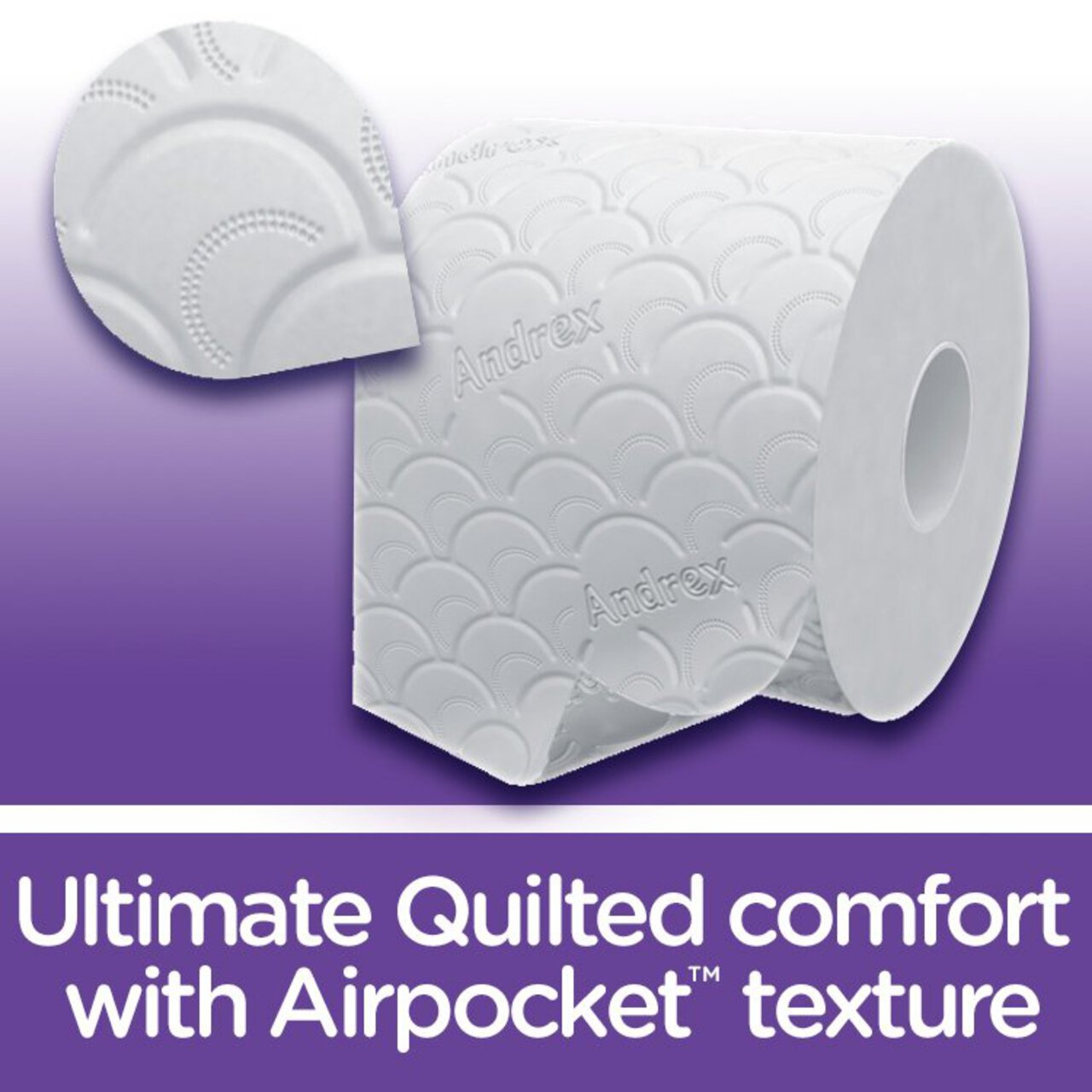Andrex Supreme Quilts Toilet Roll 4 per pack