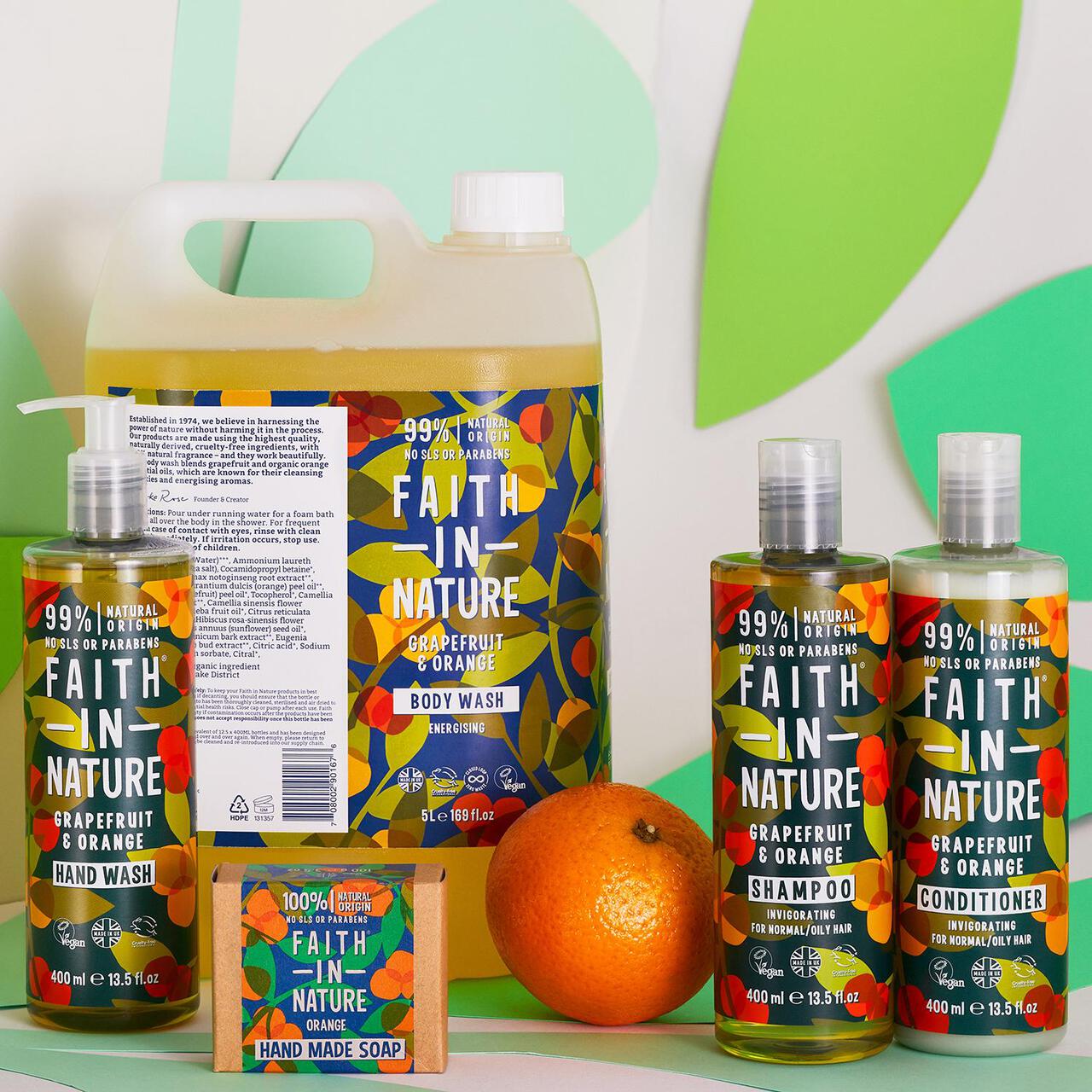 Faith in Nature Grapefruit & Orange Shampoo 400ml