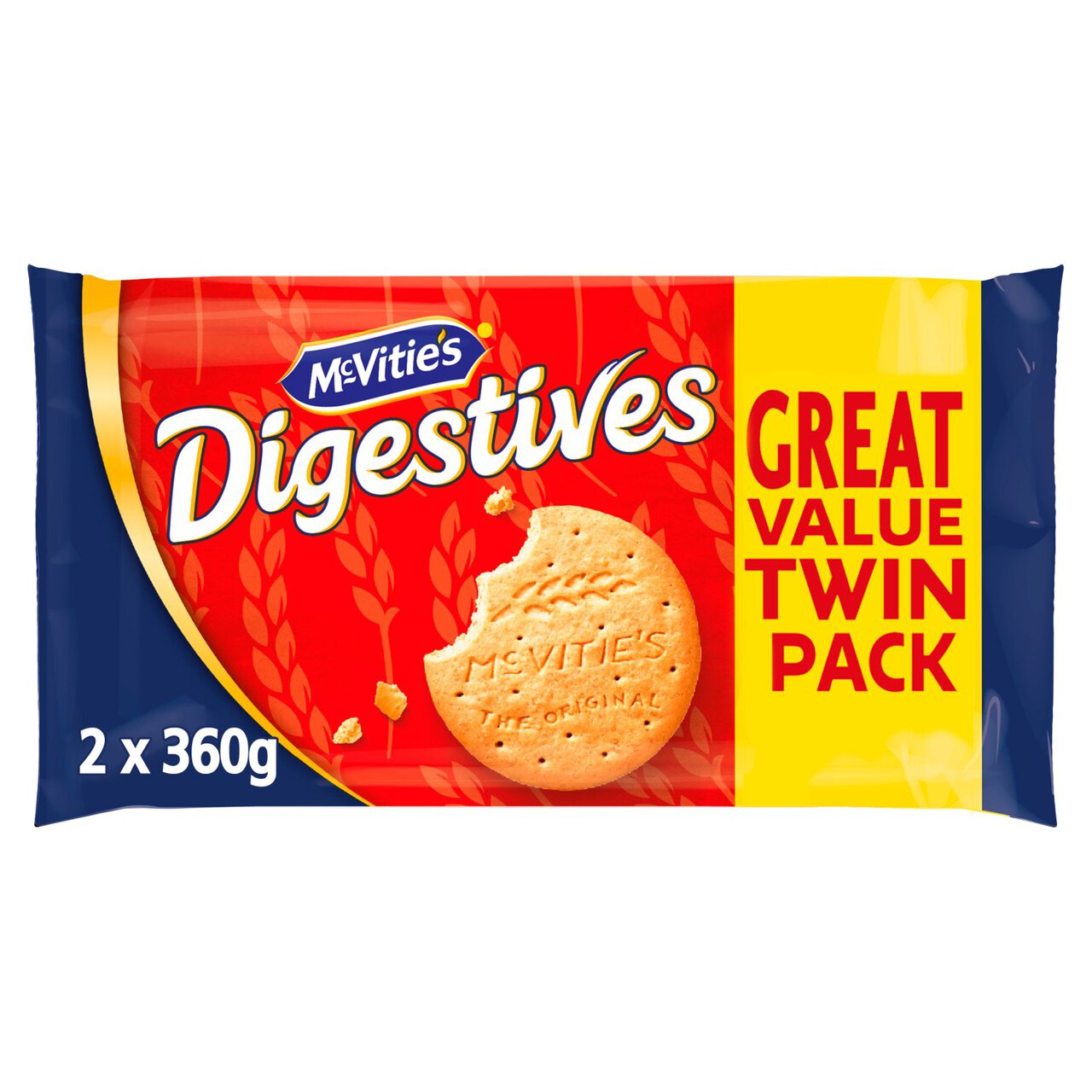 McVitie's Digestives The Original Biscuits Twin Pack 2 x 360g