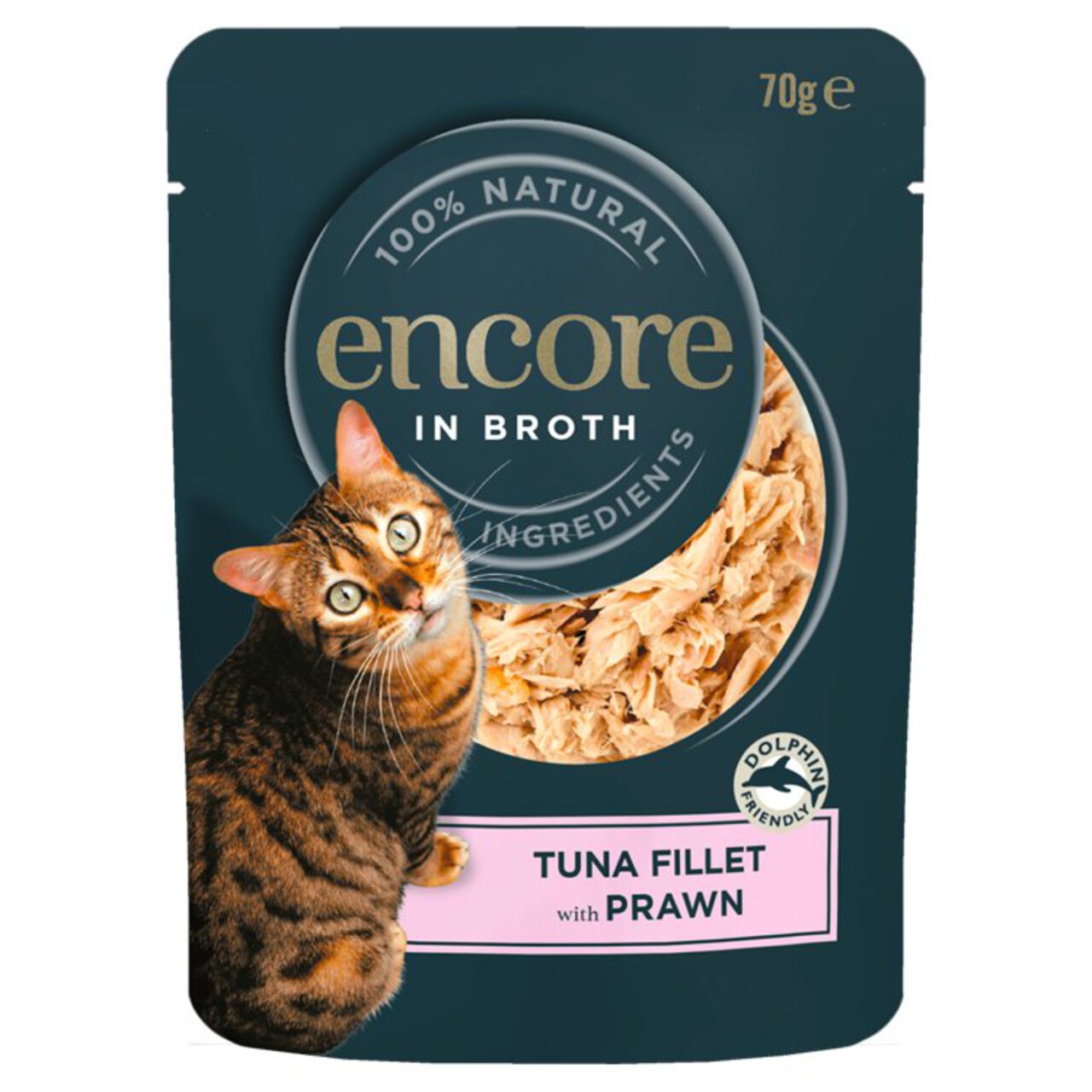 Encore Tuna & Prawn Cat Pouch 70g