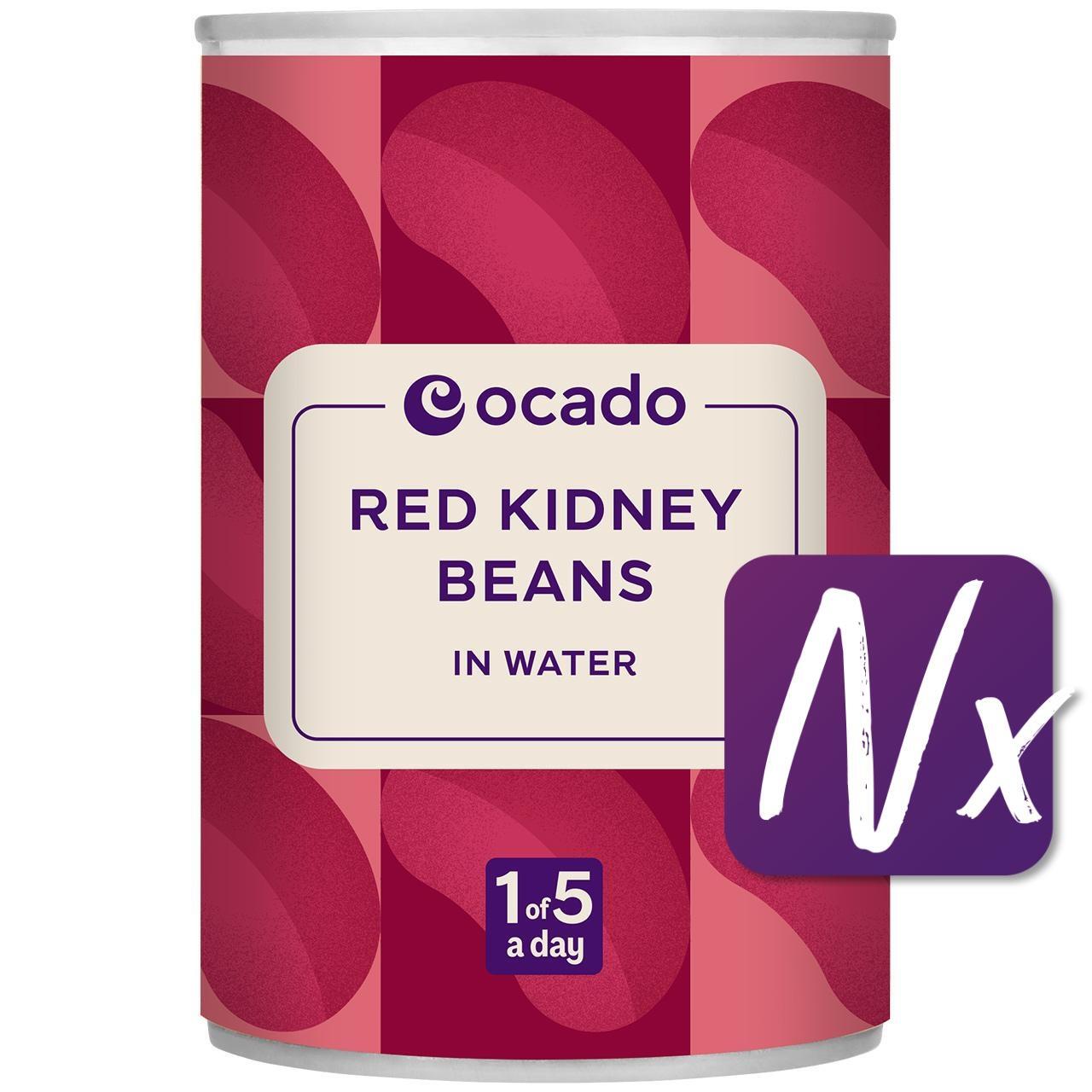 Ocado Red Kidney Beans in Water 400g