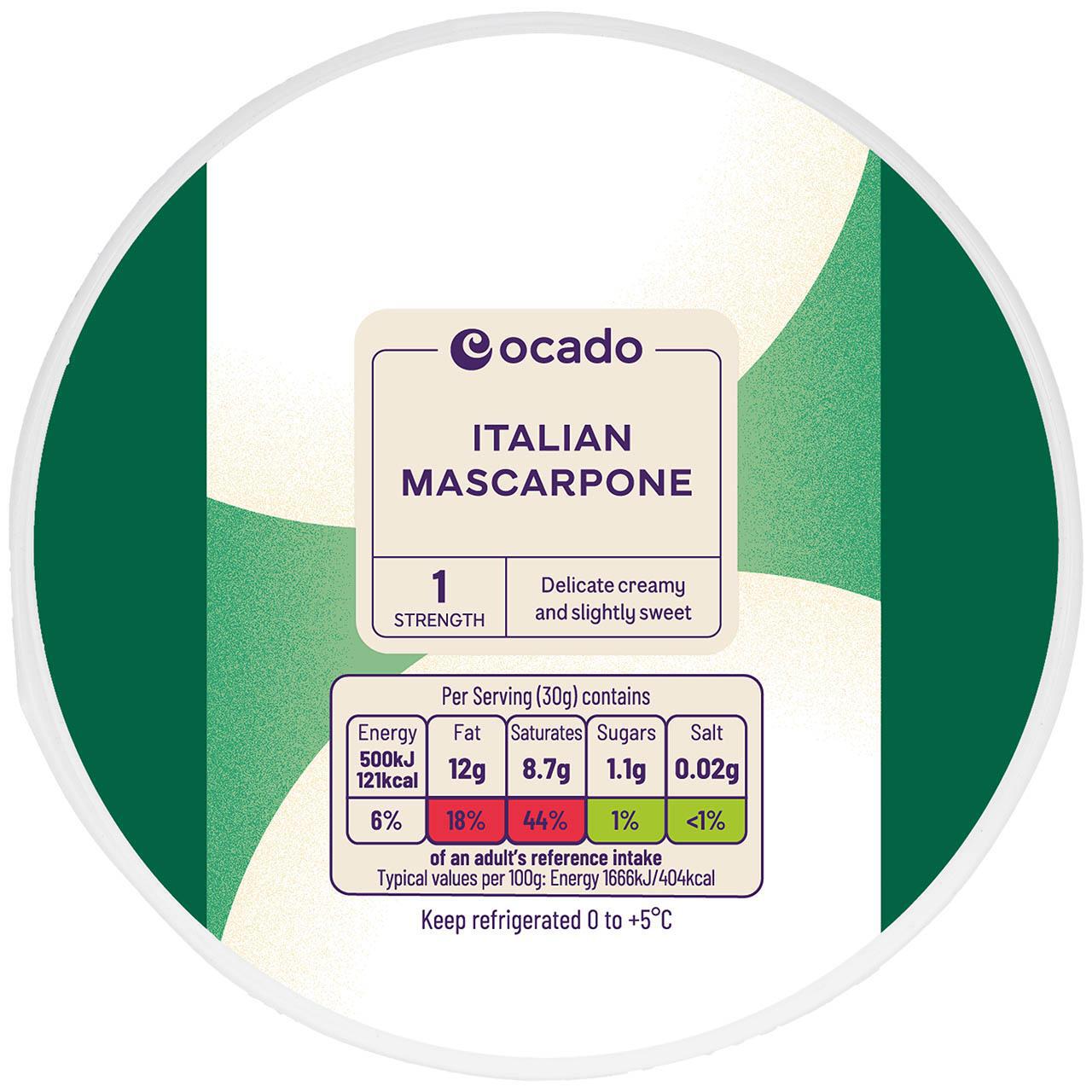 Ocado Italian Mascarpone 250g