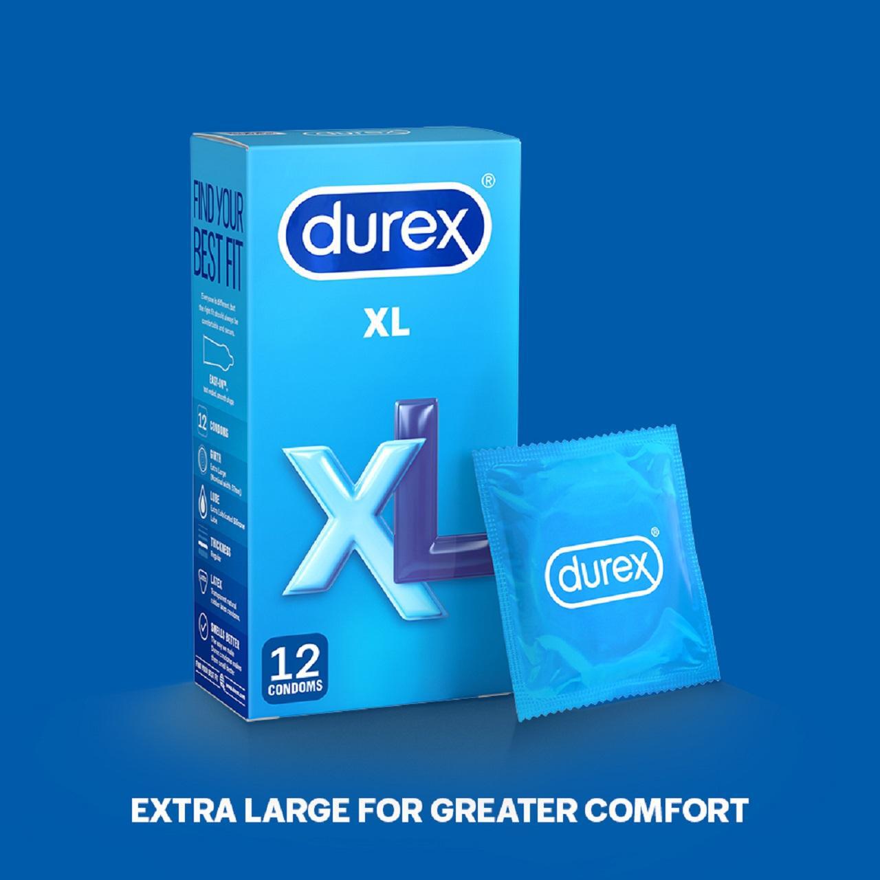 Durex Extra Large Comfort 12 Condoms 12 per pack