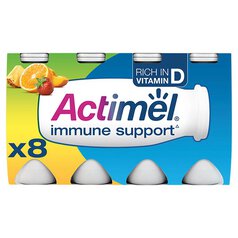 Actimel Multifruit Cultured Yoghurt Drink 8 x 100g