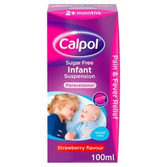 Calpol Sugar Free Infant Suspension Medication 100ml