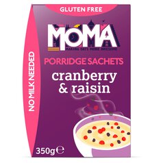 Moma Gluten Free Porridge Cranberry & Raisin 5 per pack