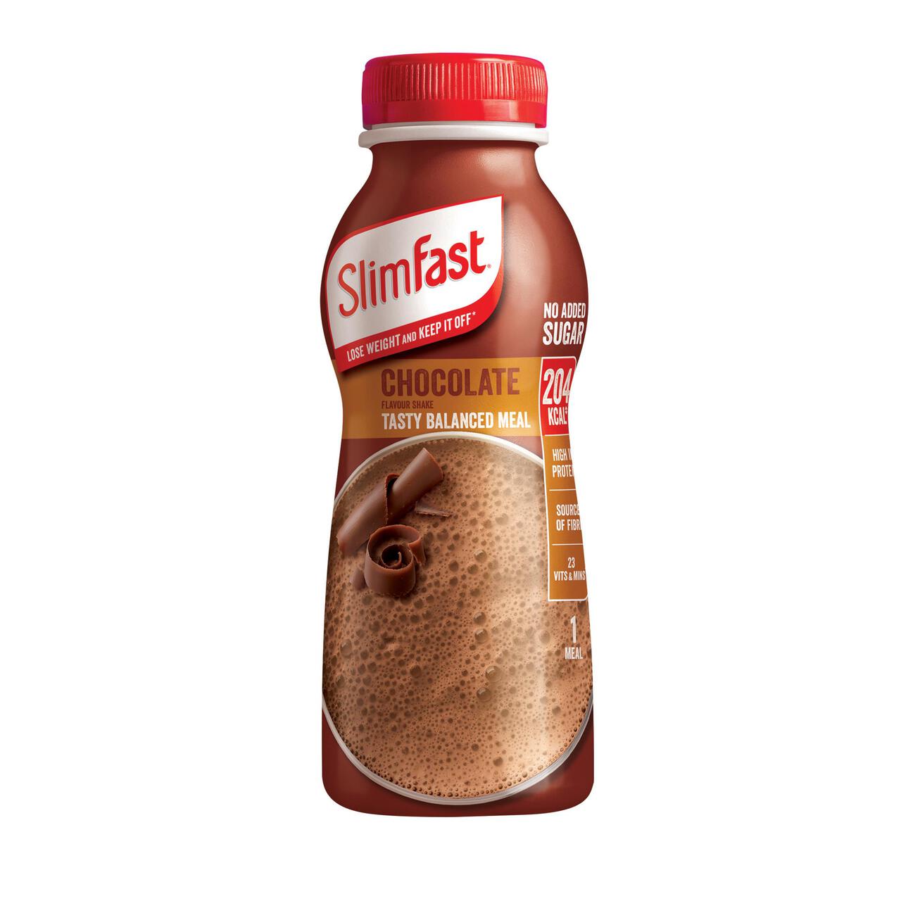 SlimFast Ready To Drink Meal Replacement Shake, Chocolate, 325ml 325ml