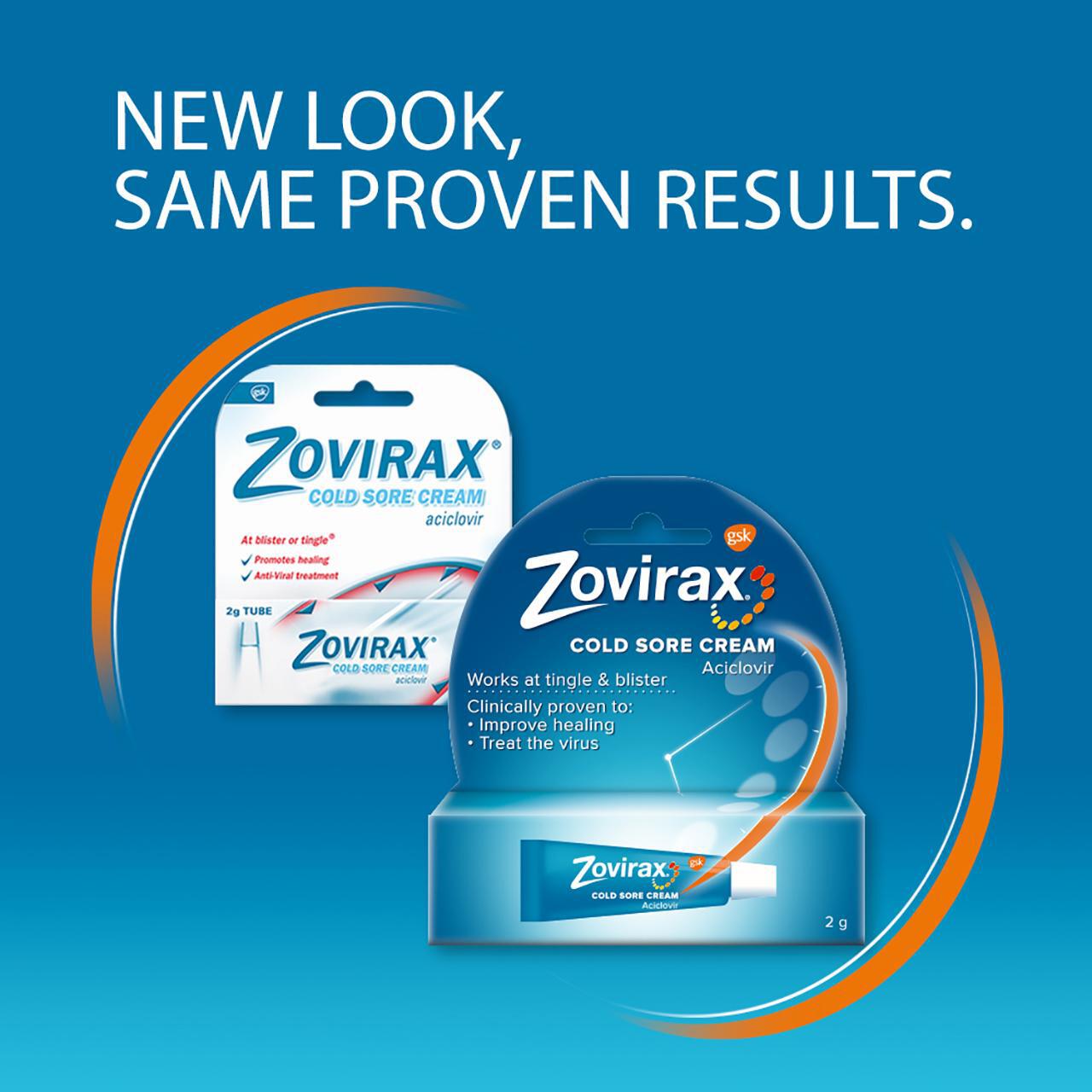 Zovirax Cold Sore Cream 2g