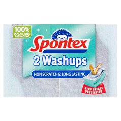 Spontex Washups Non-Scratch 2 per pack