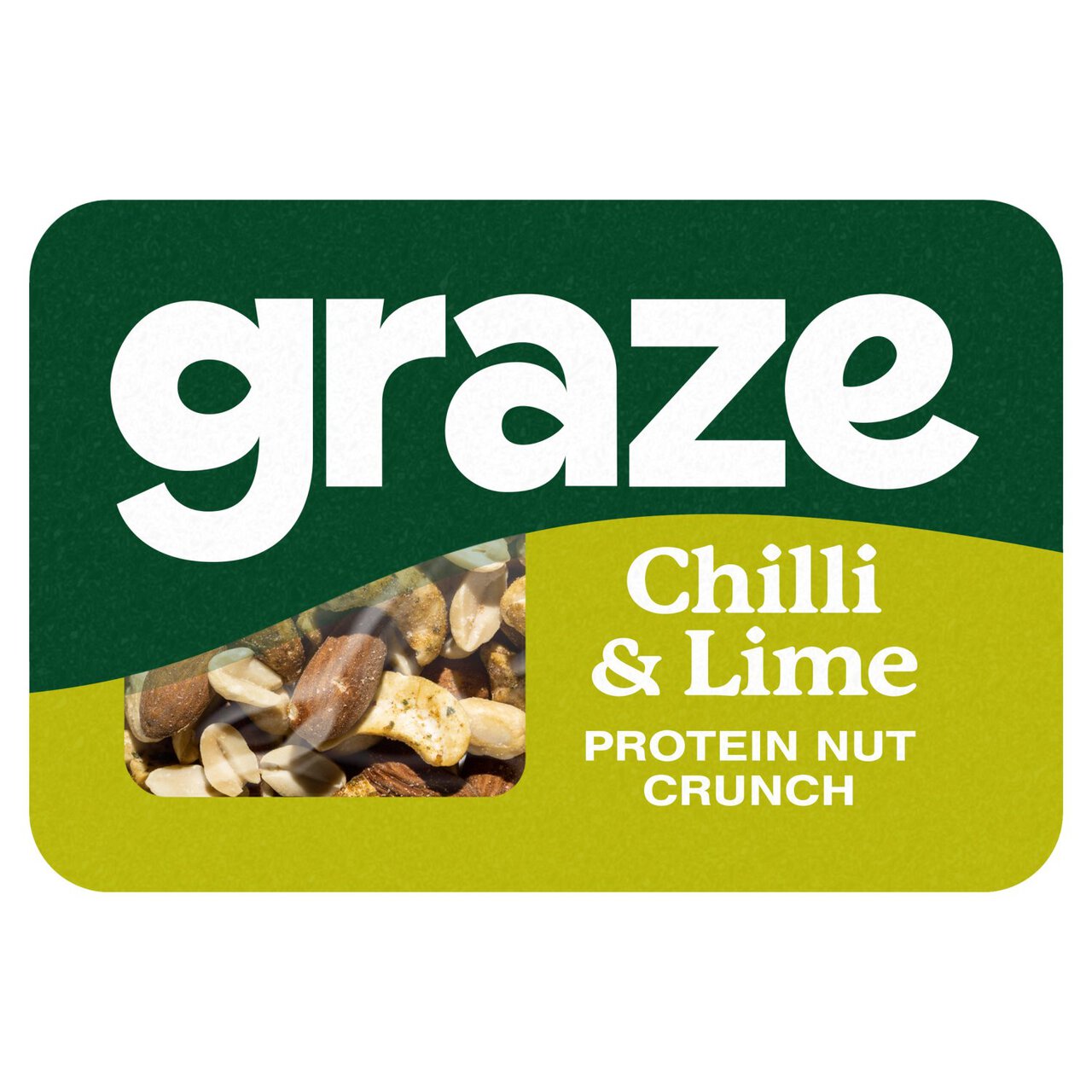 Graze Protein Chilli & Lime Vegan Mixed Nuts Snack 38g