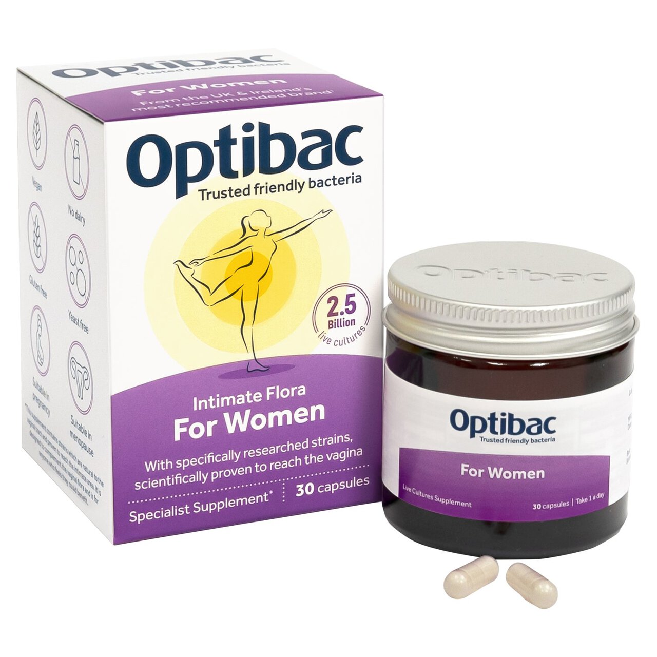 Optibac Probiotics For Women 30 Capsules 30 per pack