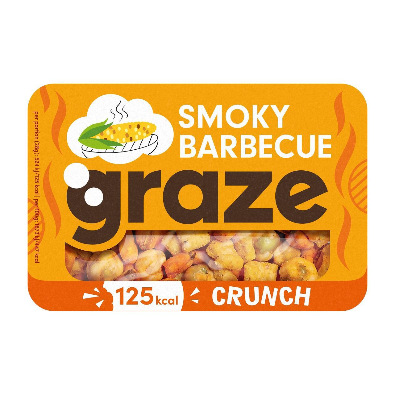 Graze Crunch Snack Mix Smoky Barbecue 28g