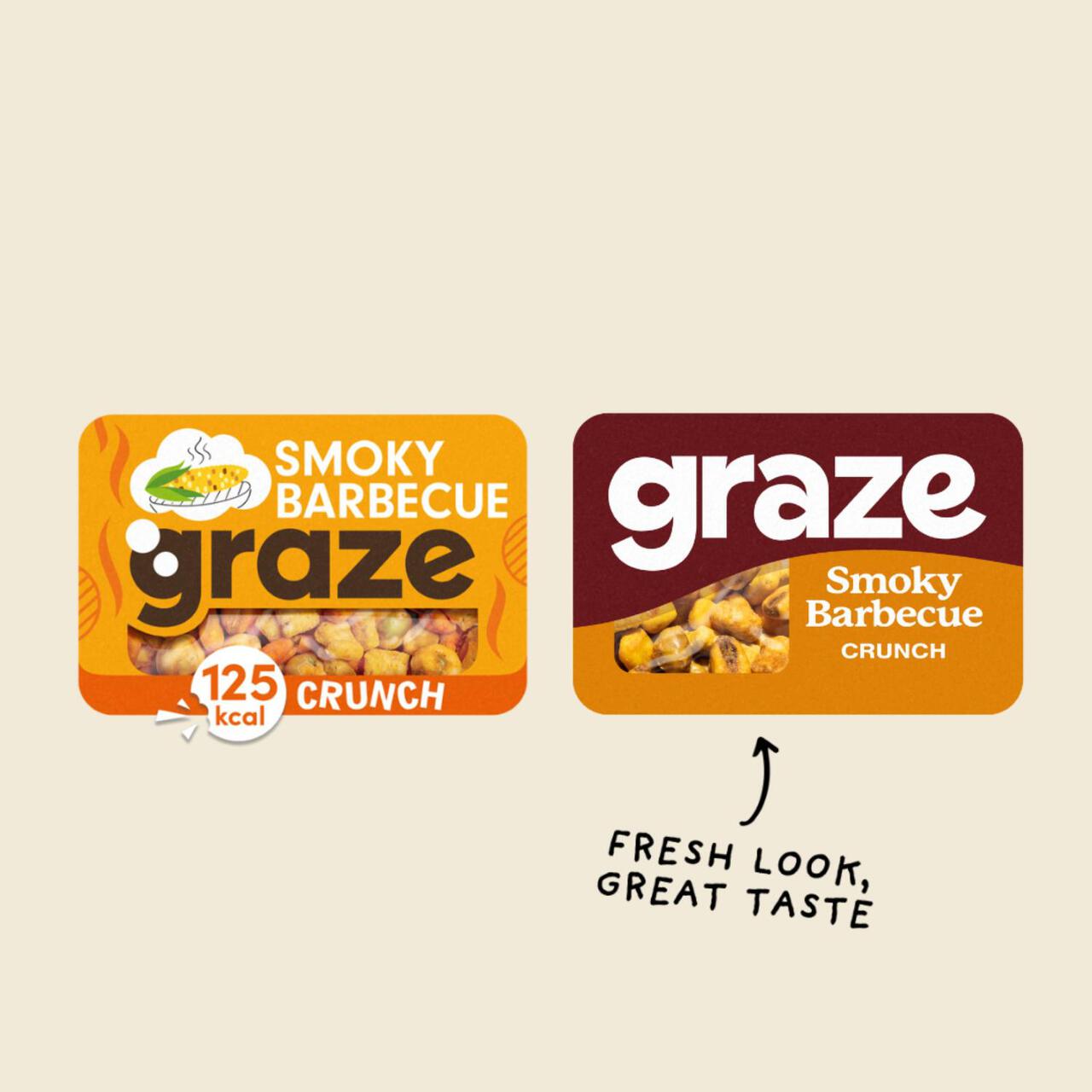 Graze Vegan BBQ Crunchy Mixed Snacks 28g