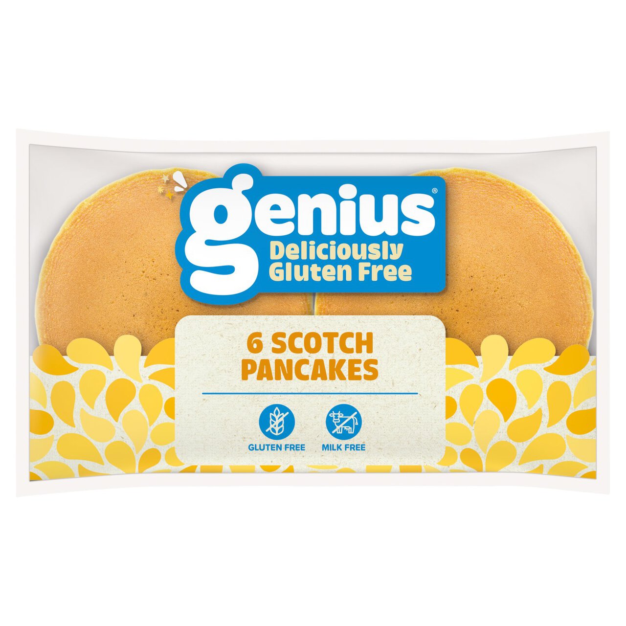 Genius Gluten Free Pancakes 6 per pack