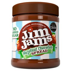 JimJams No Added Sugar Hazelnut Chocolate Spread 350g