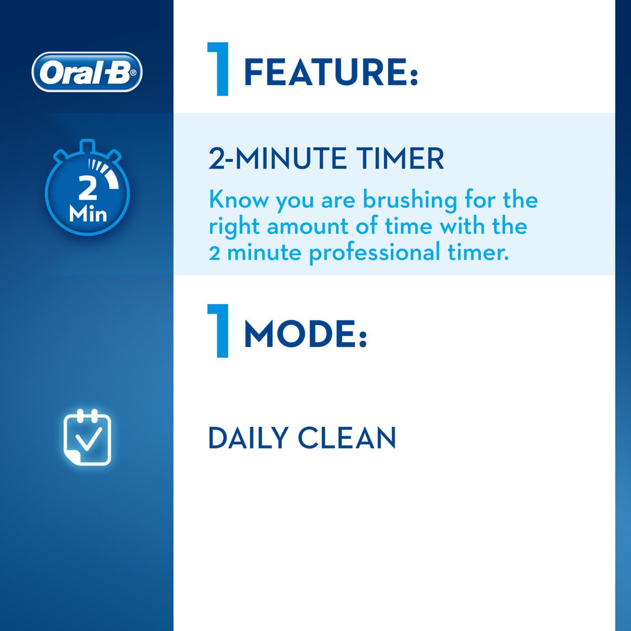 Oral-B Vitality Plus CrossAction Electric Rechargeable Toothbrush