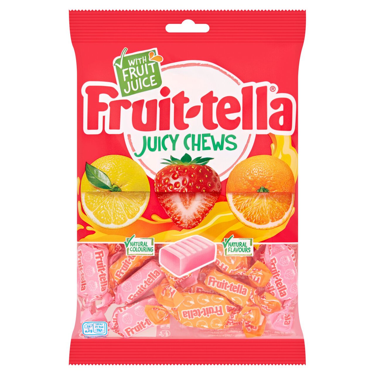 Fruittella Juicy Chews Sweets Sharing Bag 170g