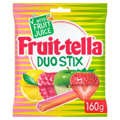 Fruittella Duo Stix Sweets Sharing Bag 160g