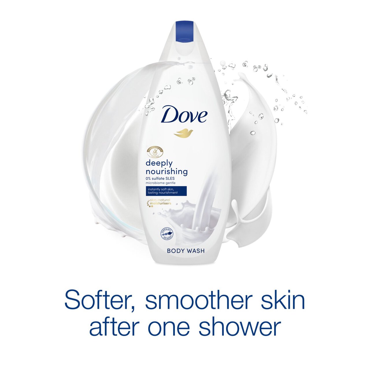 Dove Deeply Nourishing Body Wash Shower Gel 225ml
